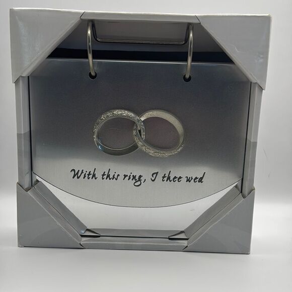 Silver Wedding Ring Holder - Picture 2 of 6